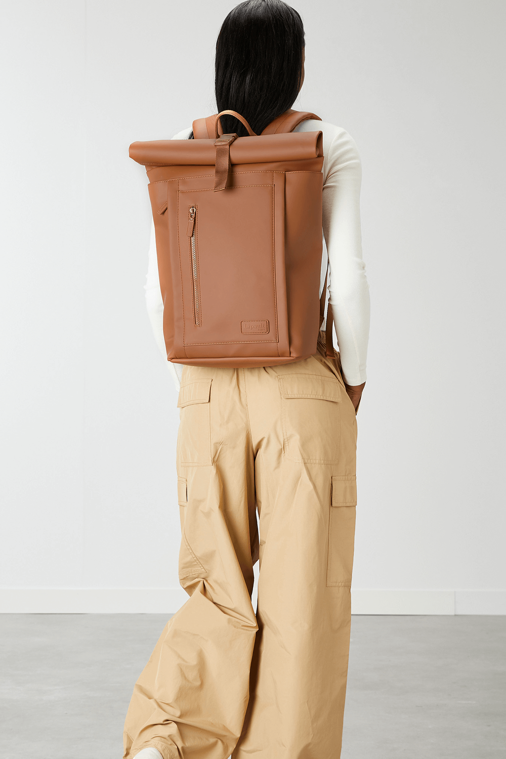 Lost In Berlin Rolltop Backpack